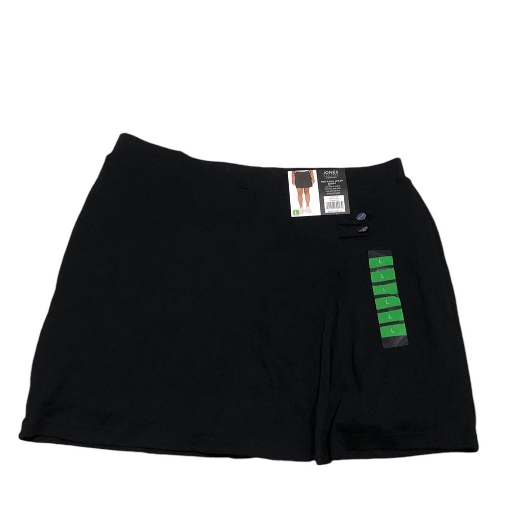 Jones New York signature the faux wrap skort